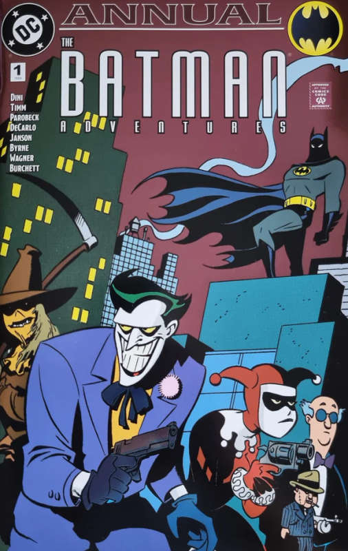 BATMAN ADVENTURES ANNUAL SDCC MEXICAN FOIL VARIANT LIMITED TO 1000 COPIES