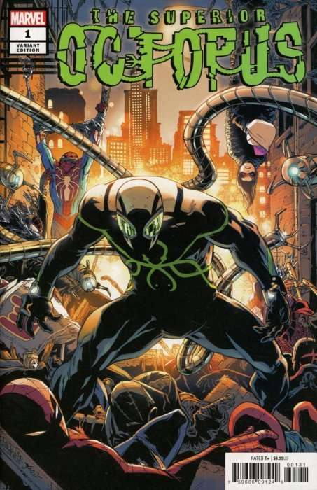 The Superior Octopus # 1c 1:25 Incentive Giuseppe Camuncoli Variant Cover