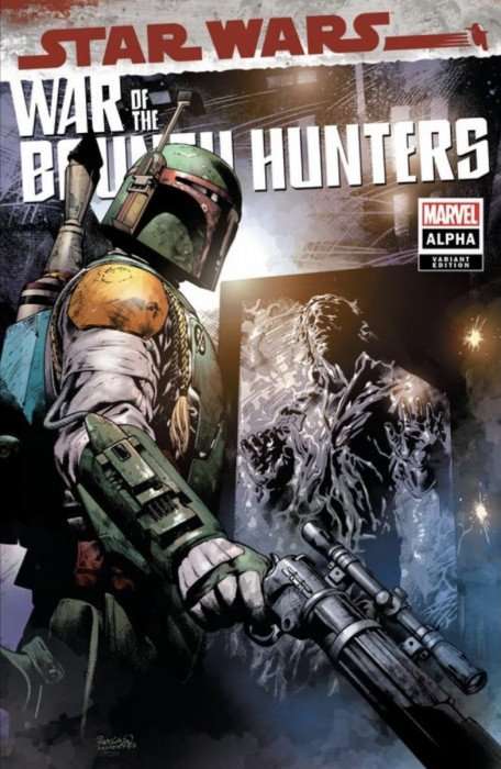 STAR WARS WAR BOUNTY HUNTERS ALPHA #1 CARLO PAGULAYAN TRADE DRESS/VIRGIN VARIANT SET LIMITED TO 8...