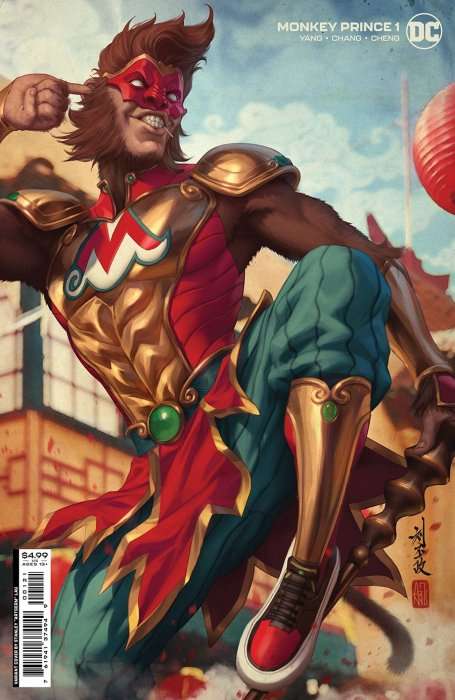 Monkey Prince Issue # 1b Variant Stanley Artgerm Lau Card Stock Cover