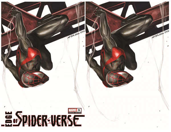 EDGE OF SPIDER-VERSE #5 SKAN SRISUWAN ASM 667 DELL'OTTO HOMAGE TRADE/VIRGIN VARIANT SETS LIMITED ...