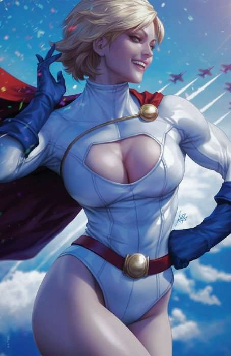 Power Girl: Special Issue # 1j Stanley Artgerm Lau Foil Cover