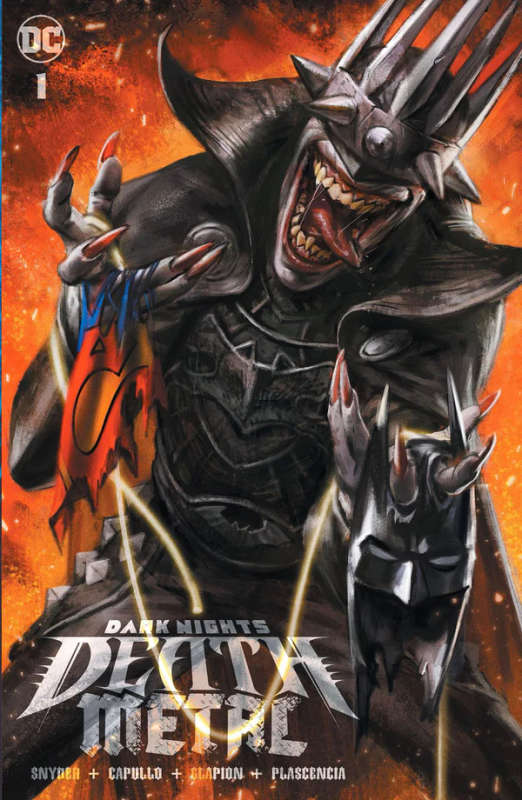 DARK NIGHTS DEATH METAL #1 IAN MACDONALD BATMAN WHO LAUGHS VARIANT LIMITED TO 3000