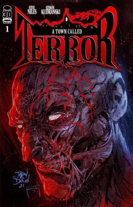 A Town Called Terror Issue # 1b Variant Tony S Daniel & Szymon Kudranski Cover