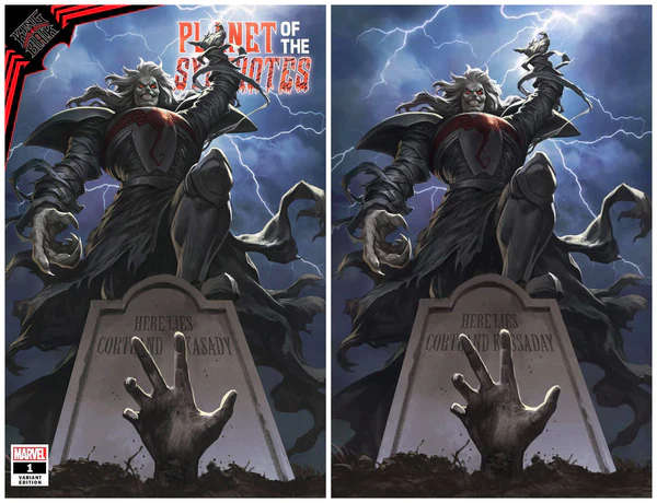 KING IN BLACK PLANET OF SYMBIOTES #1 SKAN SRISUWAN TRADE/VIRGIN VARIANT SET LIMITED TO 800 SETS W...