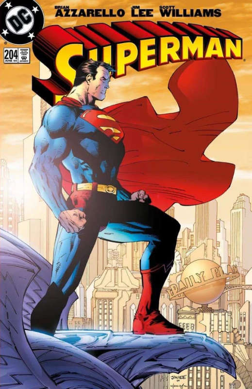 SUPERMAN #204 JIM LEE FOIL LA MOLE VARIANT LIMITED TO 1000 COPIES THIS IS A MEXICAN VARIANT