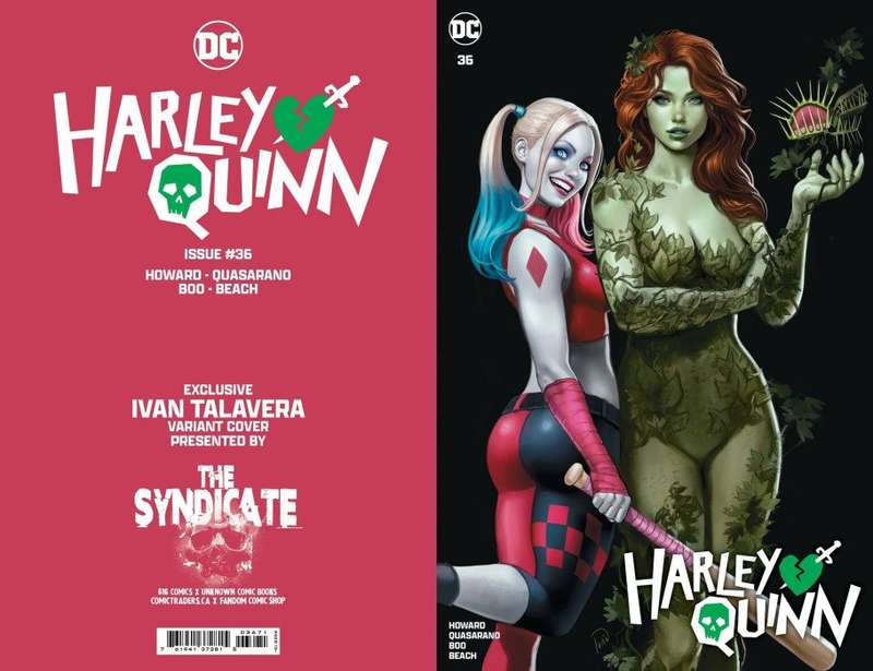 Harley Quinn Issue # 36 syndicate-a The Syndicate Exclusive Trade Variant Ivan Talavera Cover