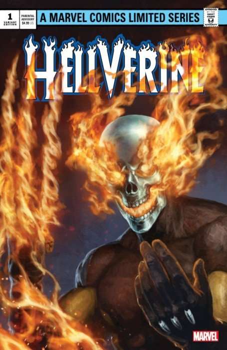 Hellverine Issue # 1skan LIMITED TO 800 COPIES WITH COA.