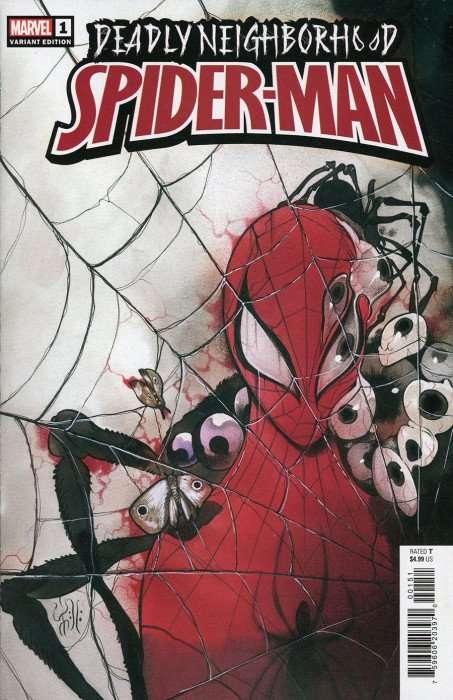 Deadly Neighborhood Spider-Man Issue # 1e Incentive Peach Momoko Variant Cover