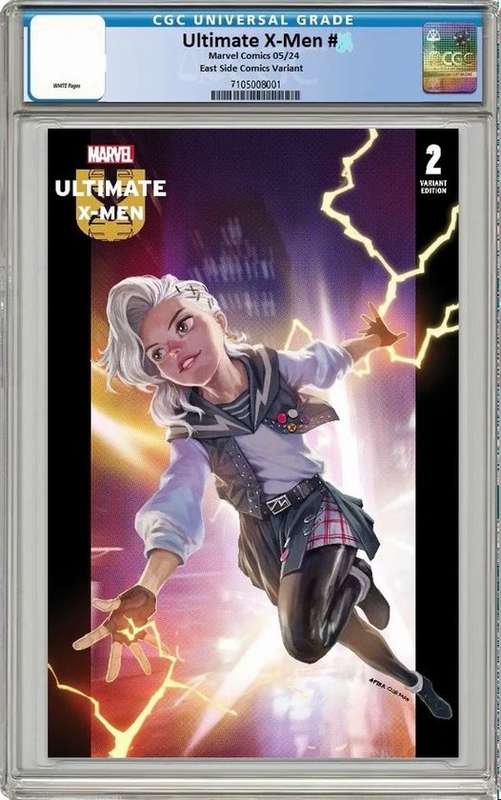 ULTIMATE X-MEN #2 SKAN SRISUWAN HOMAGE VARIANT LIMITED TO 800 COPIES WITH NUMBERED COA CGC 9.6