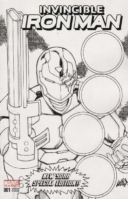 Invincible Iron Man Issue # 1nycc-b