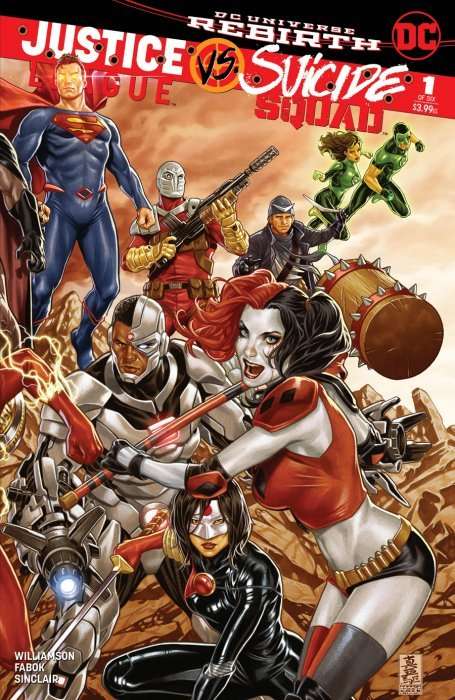 Justice League vs Suicide Squad Issue # 1midtown-a&b Connecting Variant Part 1&2 Cover Set