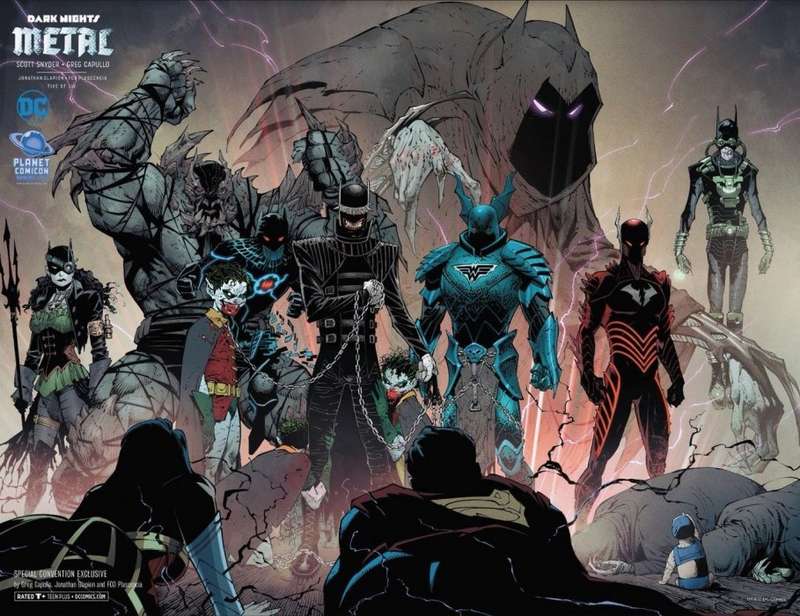 Dark Nights Metal Issue # 5planet con-b
