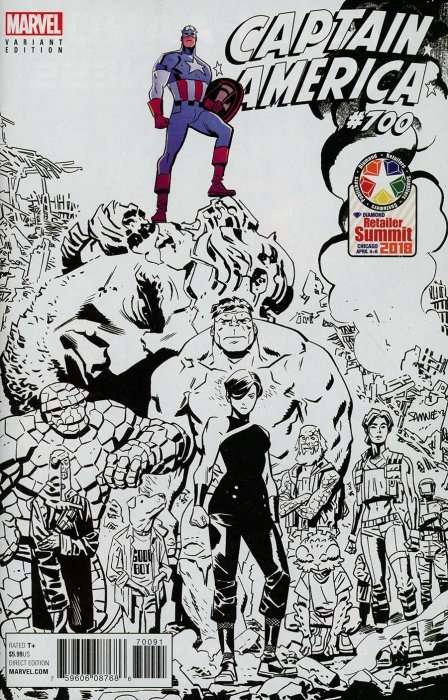 Captain America Issue # 700i
