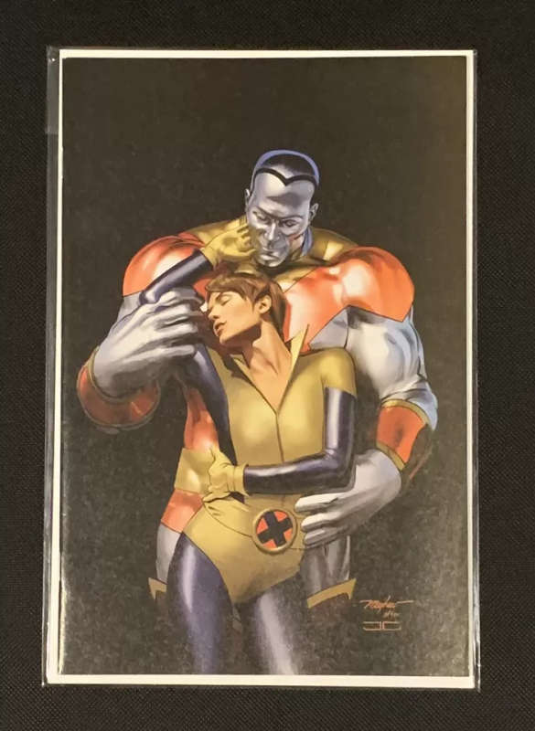 X-MEN WEDDING SPECIAL #1 MIKE MAYHEW VIRGIN VARIANT CONDT VF