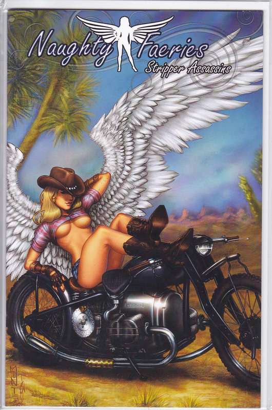 Naughty Faeries Stripper Assassins Issue 5 Monte Moore Trade Dress + Print (ADULTS ONLY!)