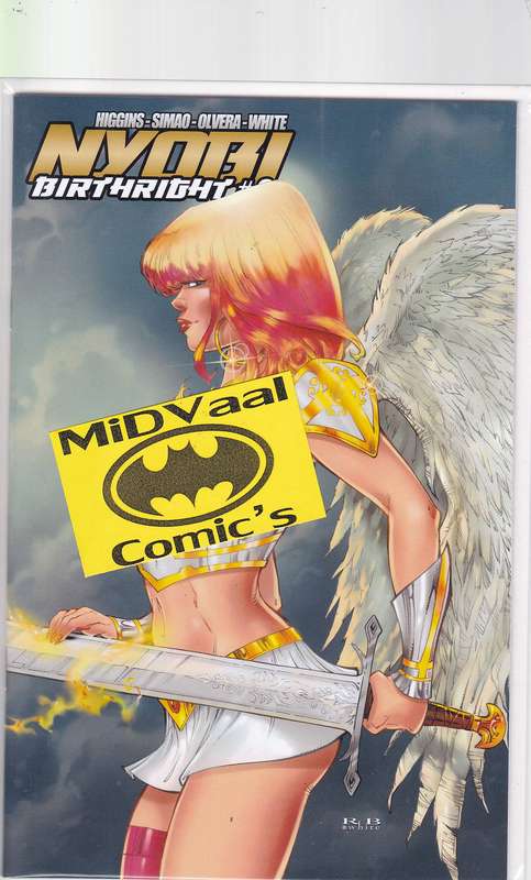 NYOBI BIRTHRIGHT #2 - RB WHITE NICE & NAUGHTY VARIANT COVER SET (ADULTS ONLY!)
