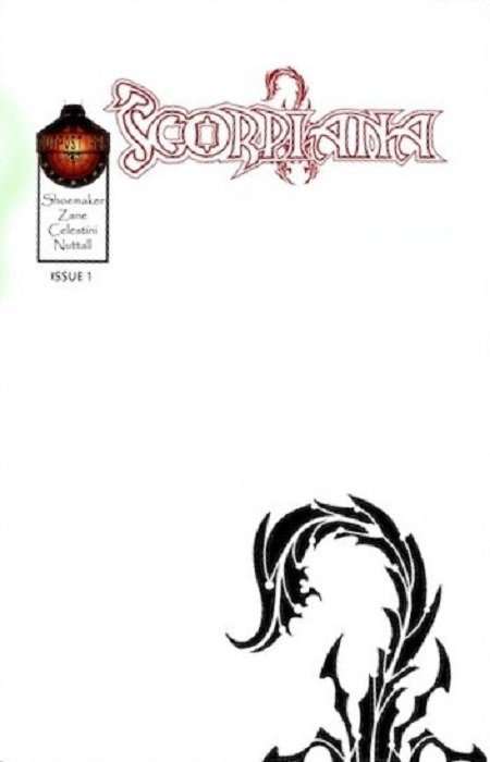 Scorpiana Issue # 1g Cover G - Sketch cover(ADULTS ONLY)