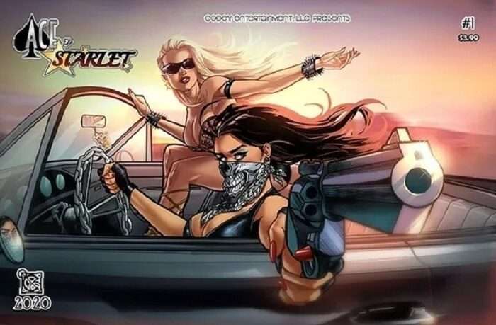 Ace & Starlet Issue # 1c Crusin' Variant