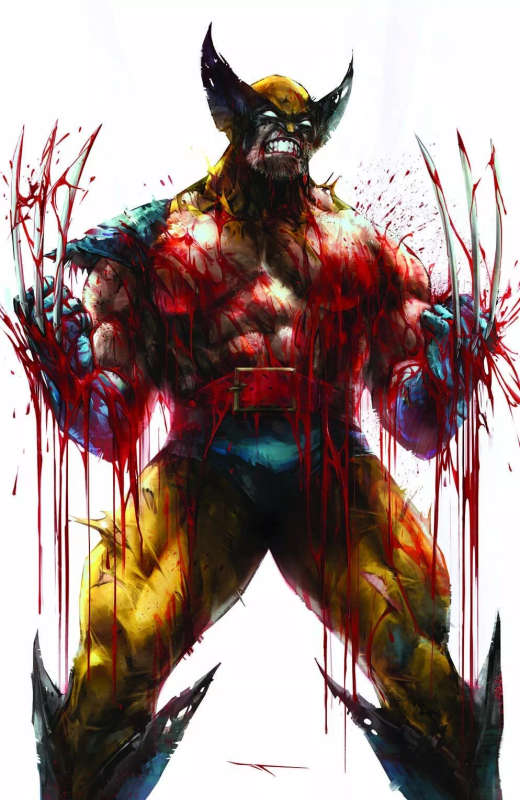 WOLVERINE REVENGE #1 NYCC 2024 IVAN TAO RED BAND VIRGIN VARIANT LIMITED TO 800 COPIES