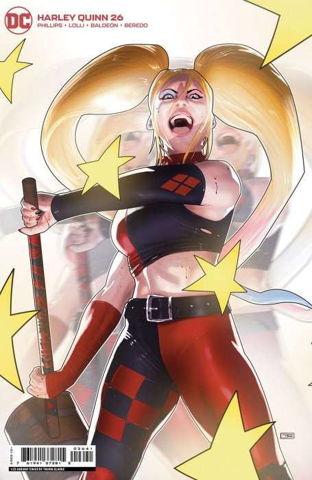 HARLEY QUINN #26 1:25 ratio Clarke variant cover