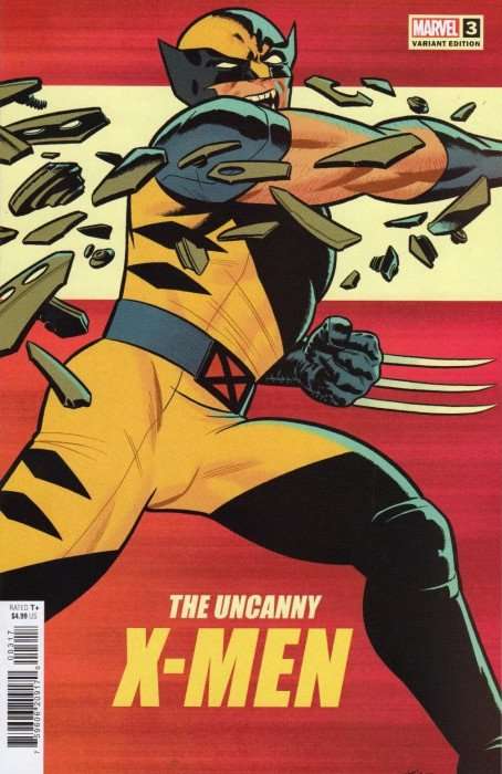 UNCANNY X-MEN #3 1:25 MICHAEL CHO RATIO INCENTIVE VARIANT