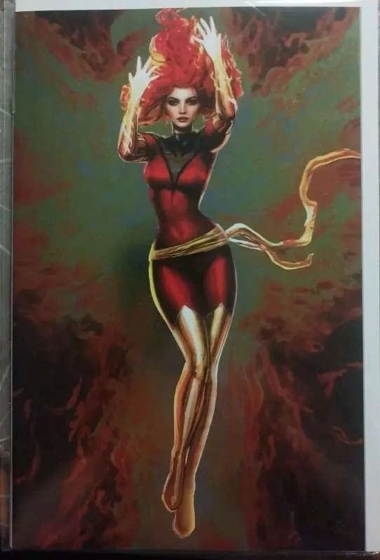 PHOENIX #4 NATHAN SZERDY EXCLUSIVE NYCC VIRGIN RED FOIL VARIANT