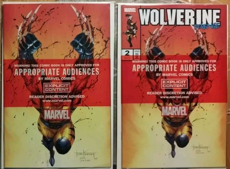 Wolverine Revenge #2 Red Band Tyler Kirkham Trade Dress & Virgin