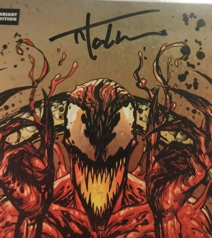 Venom Lethal Protector #2 Tyler Kirkham Signed Trade Dress Exclusive With COA