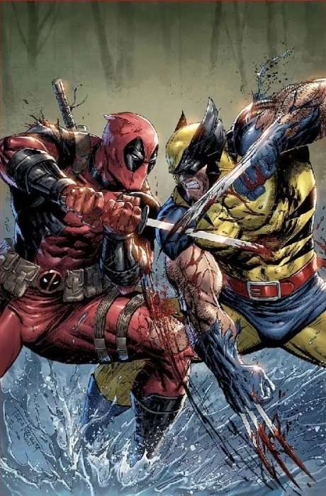 DEADPOOL & WOLVERINE: WWIII #2 TRADE DRESS AND VIRGIN TYLER KIRKHAM EXCLUSIVE SET