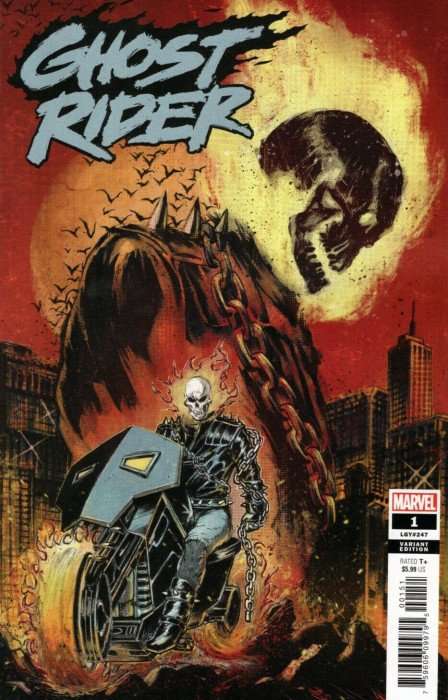 Ghost Rider #1 1:25 Su Ratio Variant Cover