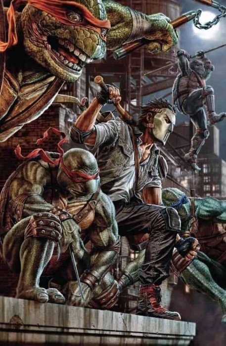 TEENAGE MUTANT NINJA TURTLES #5 BERMEJO VIRGIN VARIANT LTD TO 500 COPIES.