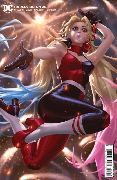 Harley Quinn Issue # 25e Incentive 1:50 Ejikure Card Stock Variant Cover