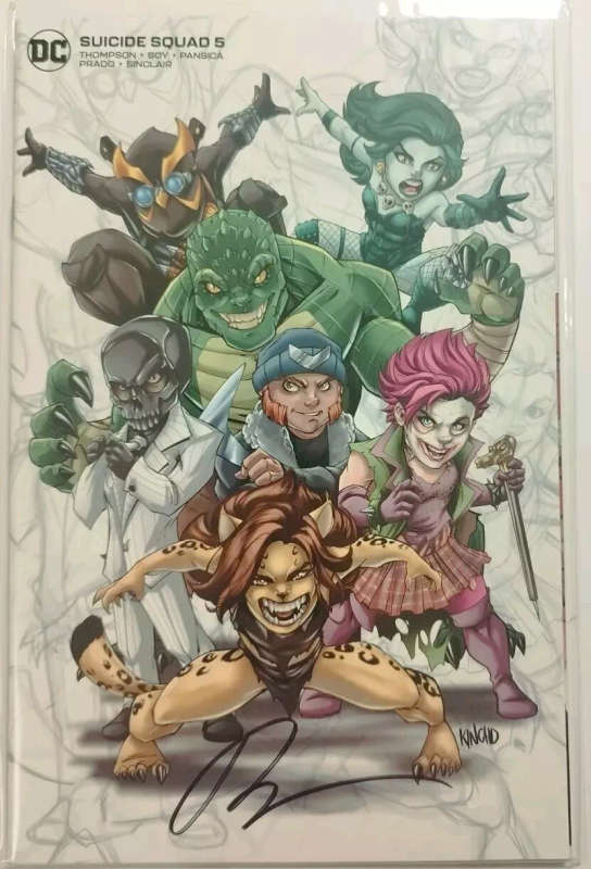 Suicide Squad #5 Signed Ryan Kincaid Exclusive Minimal Trade Variant With COA