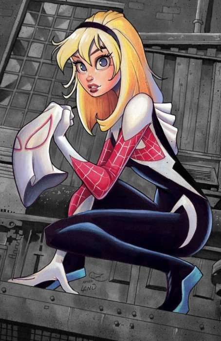 Edge of Spider-Verse Issue # 2zullo/nycc Chrissie Zullo NYCC Exclusive Shared Color Splash Virgin...
