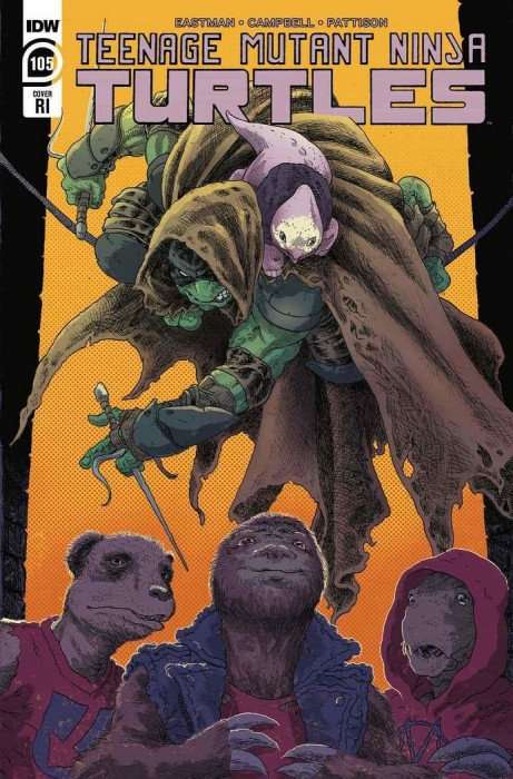 Teenage Mutant Ninja Turtles Issue # 105c Incentive Ramon Villalobos Variant Cover
