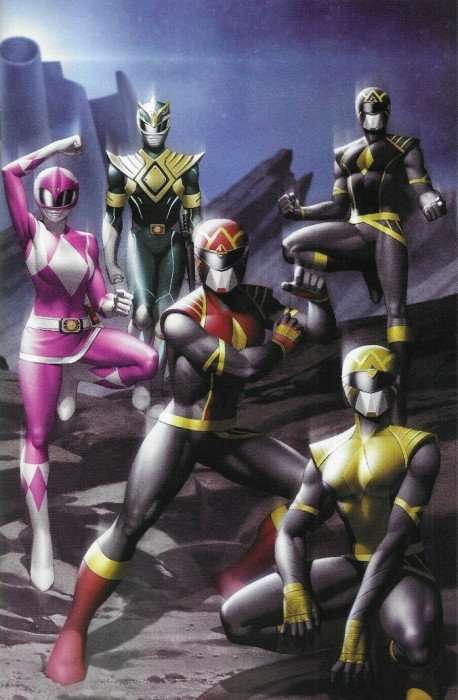 Mighty Morphin Issue # 1j ONE PER STORE WRAPAROUND YOON THANK YOU VARIANT COVER