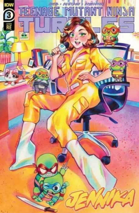 TMNT: Jennika Issue # 3slab city Slab City Comics Exclusive Rian Gonzales Variant