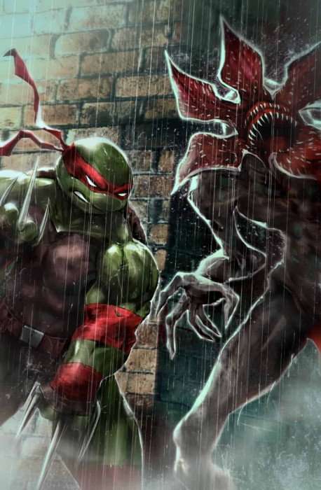 Teenage Mutant Ninja Turtles / Stranger Things Issue # 1jolzar-b Jolzar Collectibles Retailer Iva...