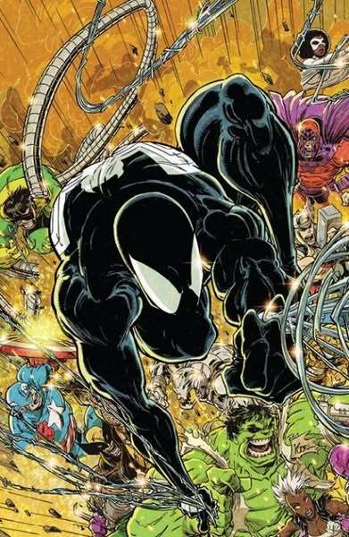 Marvel Super Heroes Secret Wars #8 Kaare Andrews Trade Dress & Virgin 8facsimile/illum Set