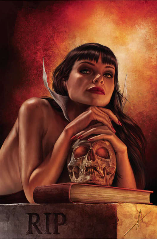 VAMPIRELLA #666 1:66 COHEN FOIL VIRGIN VARIANT