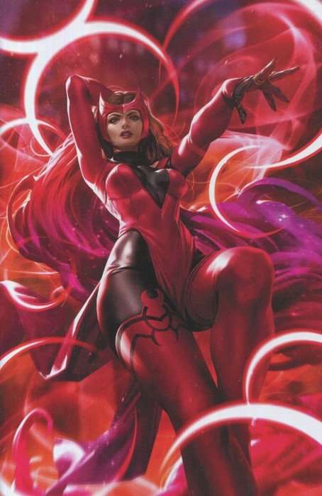 AVENGERS #1 1:50 CHEW SCARLET WITCH VIRGIN VARIANT