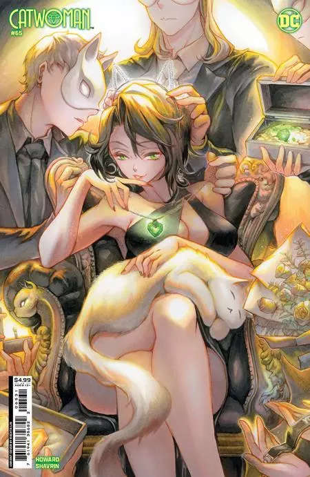 CATWOMAN #65 COVER C RACHTA LIN CARD STOCK VARIANT