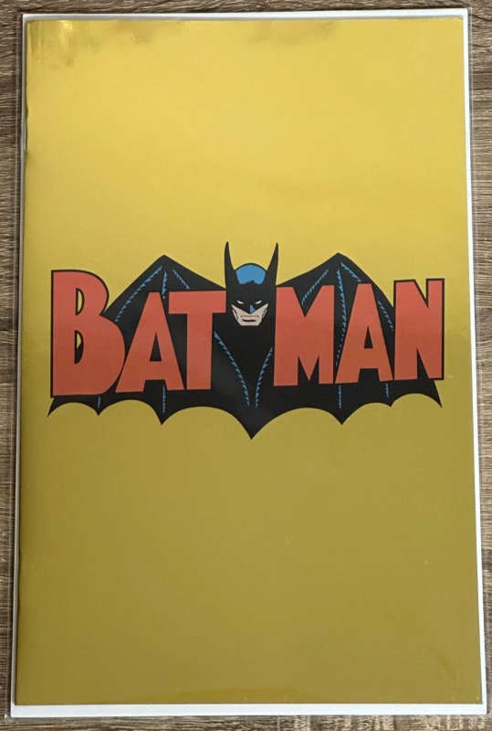 BATMAN #121 CVR-F GOLD FOIL EXCL FACSIMILE 2024 VARIANT LIMITED TO 500 WITH COA.