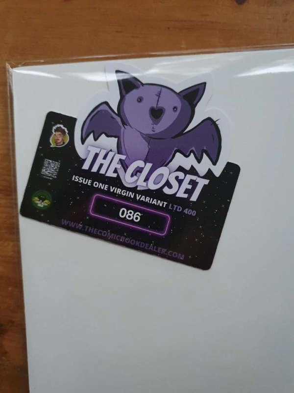 The Closet Issue # 1comicbookdealer LIMITED TO 400 WITH COA.