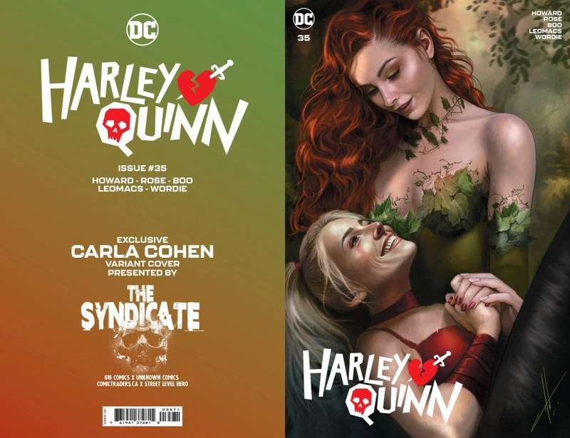 Harley Quinn Issue # 35syndicate-a LIMITED TO 900 WITH COA.