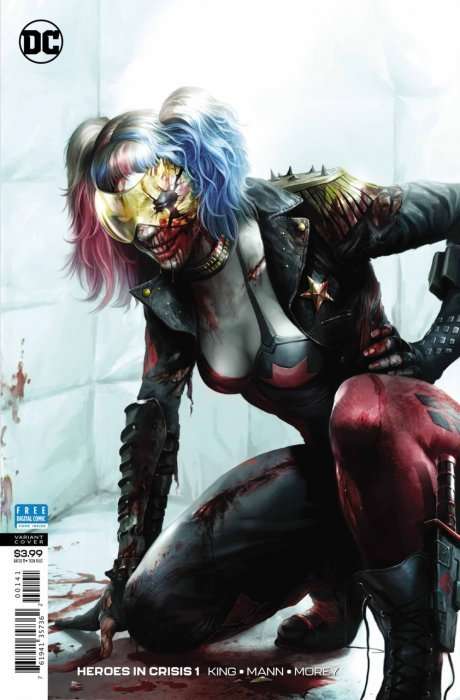 Heroes in Crisis Issue # 1d 1/200 Incentive Francesco Mattina Variant Cover