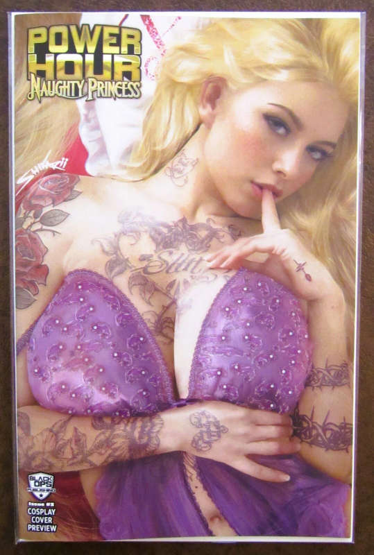 Power Hour #3 SHIKARII Rapunzel KNOTTED Up-Close Tattoos Variant Ltd 100