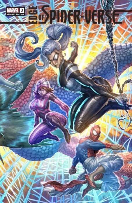 EDGE OF SPIDER-VERSE #1 - 5 ALAN QUAH CONNECTING VARIANTS SET