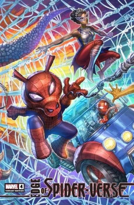 EDGE OF SPIDER-VERSE #1 - 5 ALAN QUAH CONNECTING VARIANTS SET